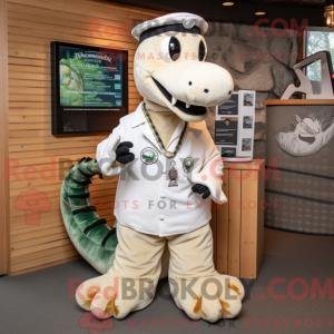 Mascottefiguur van een...