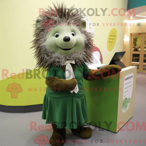 Mascottefiguur van een...