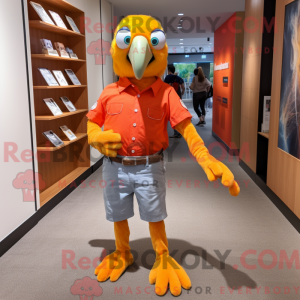 Mascottefiguur van een...