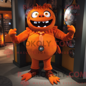 Personagem de máscara de um...