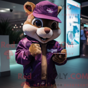 Mascot character of a...