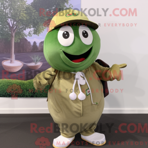Maskot karakter af en...
