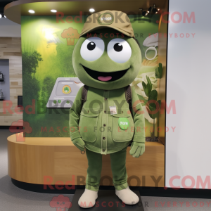 Maskot karakter af en...