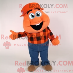 Mascot karakter van een...