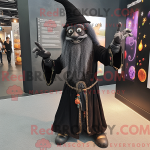 Mascot character of a Black...