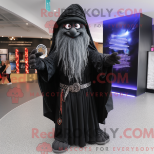Mascot character of a Black...