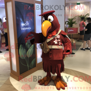 Mascot character of a...
