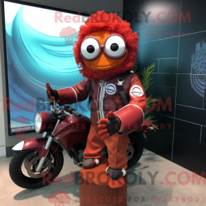 Mascot character of a...