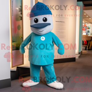 Figura de máscara de Teal...