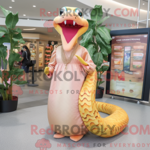 Mascot karakter van een...