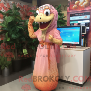 Mascot karakter van een...
