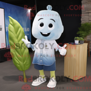 Mascot character of a White...