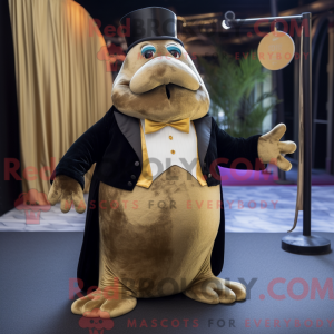 Mascot character of a Gold...