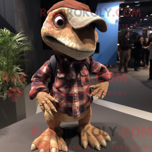 Mascot karakter van een...