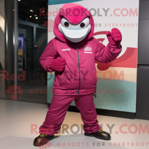 Mascottefiguur van een...