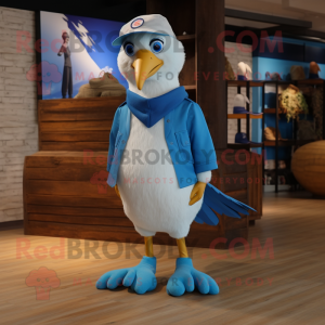 Blue Gull maskot kostyme...