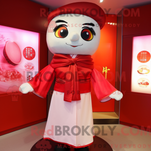 Mascottekarakter van een...