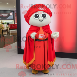 Mascot character of a Red...
