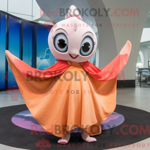 Mascot character of a Peach...