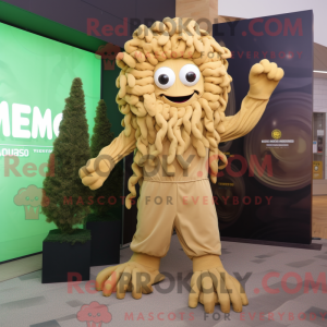 Mascot character of a Gold...