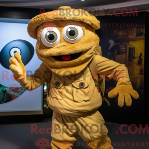 Mascot character of a Gold...