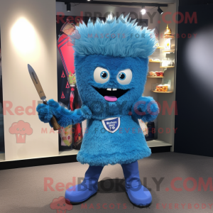 Mascottefiguur van een...