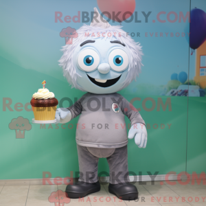 Mascot character of a Gray...