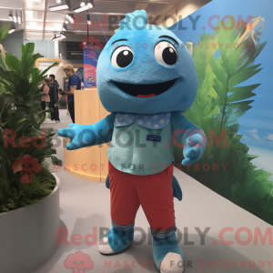 Mascot character of a Sky...