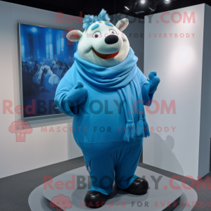 Mascot character of a Sky...