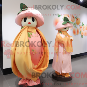 Postava maskota Peach Dim...