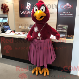 Mascot character of a...