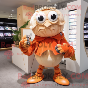Mascot karakter van een...