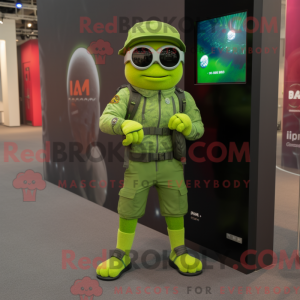 Mascottekarakter van een...