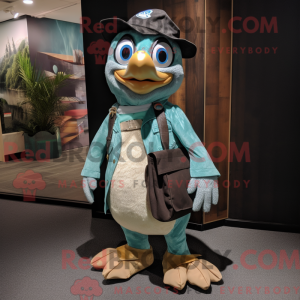Maskot karakter af en...