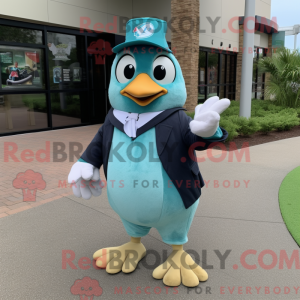 Maskot karakter af en...