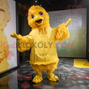 Personagem de máscara de um...