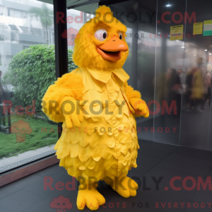 Personagem de máscara de um...