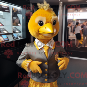 Mascot character of a Gold...