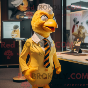 Mascot character of a Gold...