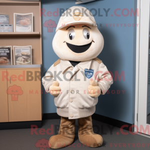 Mascot karakter van een...