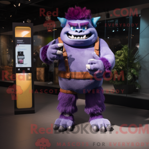 Mascot character of a...