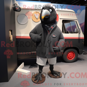 Mascot character of a Black...