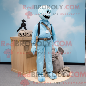 Mascot character of a Sky...
