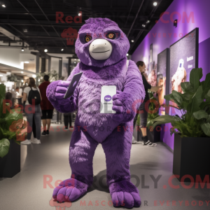 Mascot character of a...