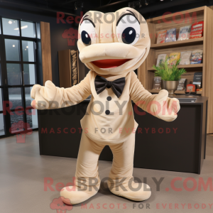 Mascottefiguur van een...