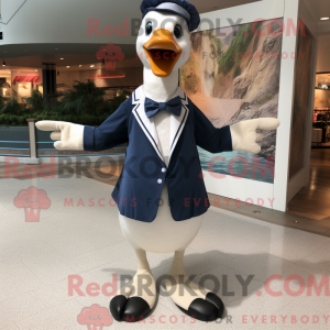 Maskottchen einer Navy...