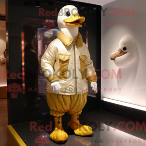 Mascot character of a Gold...