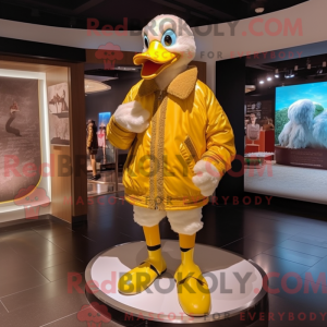 Mascot character of a Gold...