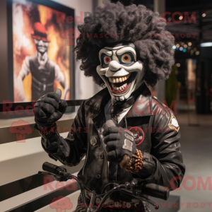 Mascot character of a Black...