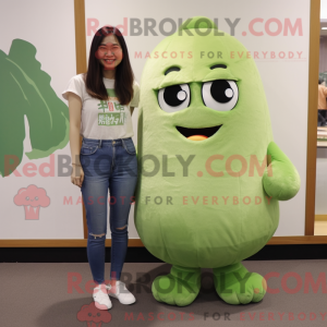 Mascot character of a Olive...